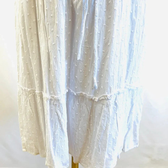 NWT Speechless Juniors Sleeveless V-Neck Fully Lined White Dress Size Medium - Picture 5 of 15